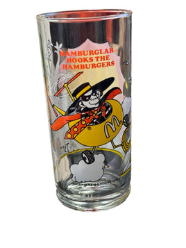 Hamburger Hooks Hamburgers (Vintage Happy Meal Glasses, McDonalds)