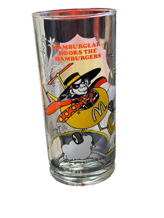 Hamburger Hooks Hamburgers (Vintage Happy Meal Glasses, McDonalds) - Bitz & Buttons