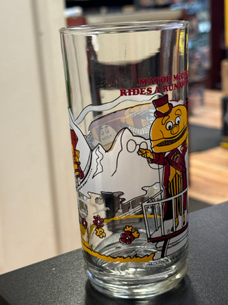 Mayor McCheese Runaway Train (Vintage Happy Meal Glasses, McDonalds) - Bitz & Buttons