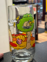 Snoopy & Woodstock Camping (Vintage Happy Meal Glasses, McDonalds)