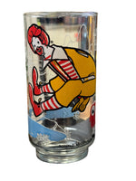 Ronald McDonald with Fry Guys (Vintage Happy Meal Glasses, McDonalds)