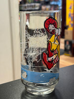 Ronald McDonald with Fry Guys (Vintage Happy Meal Glasses, McDonalds)