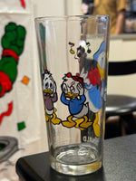 Donald Duck with Huey Louie Dewey (Vintage Happy Meal Glasses, McDonalds)