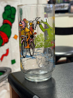 Kermit the Frog on Bike Muppets (Vintage Happy Meal Glasses, McDonalds)