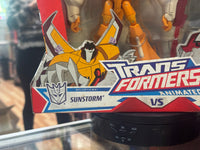 Sunstorm & Ratchet Target Exclusive (Transformers Animated, Hasbro) SEALED