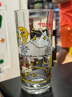 Ronald McDonald Saves Falling Star (Vintage Happy Meal Glasses, McDonalds)