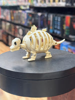 Stegasaurus Skeleton Egg Monster (Vintage Meteorbs MOTU KO, Bandai) - Bitz & Buttons