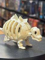 Stegasaurus Skeleton Egg Monster (Vintage Meteorbs MOTU KO, Bandai) - Bitz & Buttons