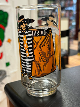 Hamburgler Portrait (Vintage Happy Meal Glasses, McDonalds) - Bitz & Buttons