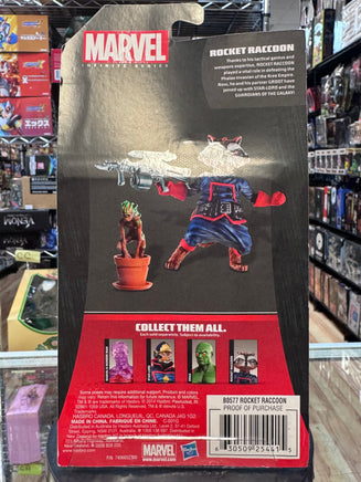 Rocket Raccoon 3.75 8167 (Marvel Infinite, Hasbro) SEALED - Bitz & Buttons