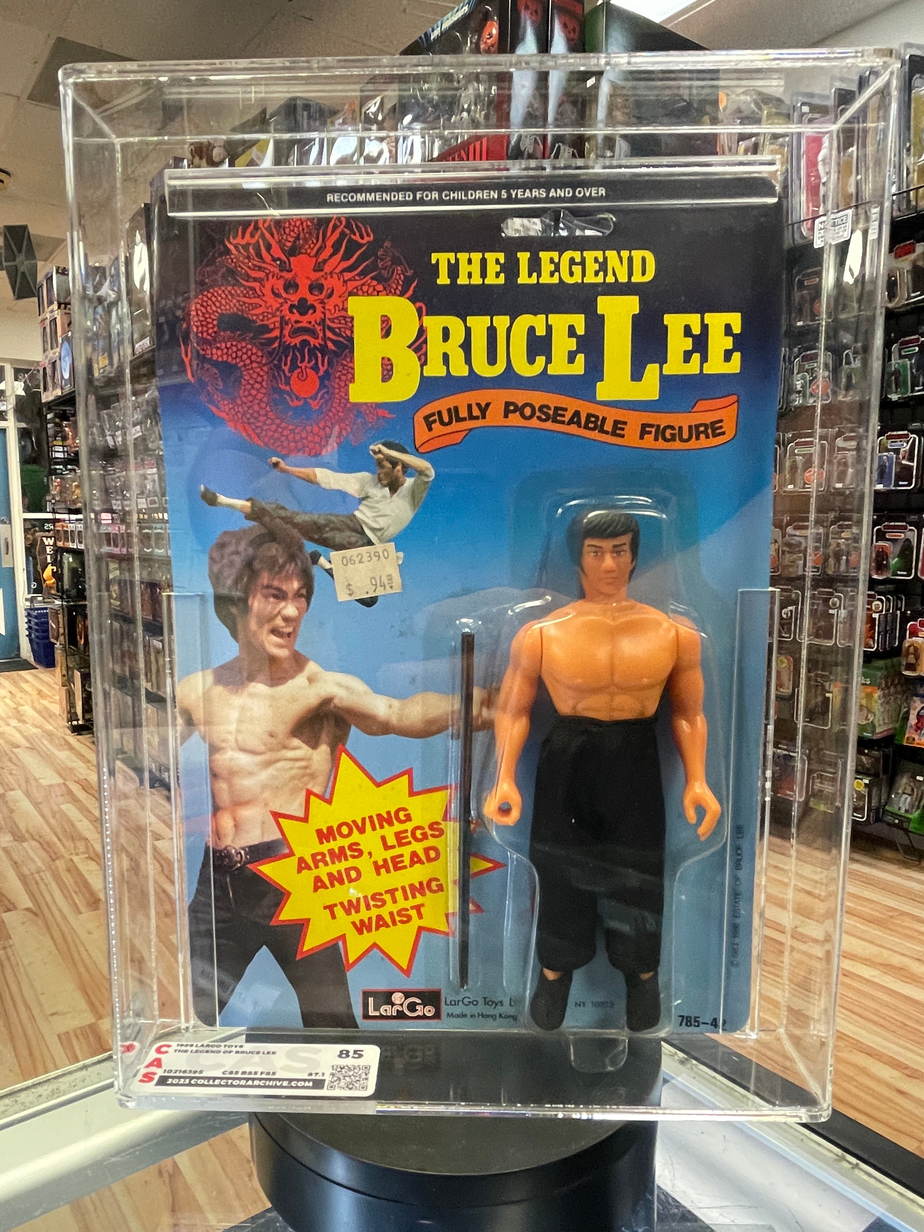 Fully Posable Bruce Lee (Largo Toys, The Legend of Bruce Lee) CAS