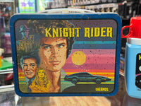 Michael Knight & KITT Metal Lunch Box with Thermos (Aladdin  Knight Rider)