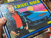 Michael Knight & KITT Metal Lunch Box with Thermos (Aladdin  Knight Rider)