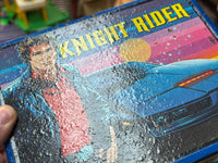 Michael Knight & KITT Metal Lunch Box with Thermos (Aladdin  Knight Rider)