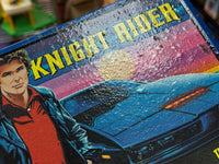 Michael Knight & KITT Metal Lunch Box with Thermos (Aladdin  Knight Rider)