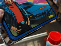 Michael Knight & KITT Metal Lunch Box with Thermos (Aladdin  Knight Rider)