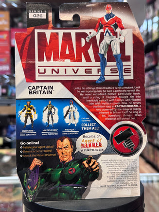 Captain Britian 3.75 8169 (Marvel Infinite, Hasbro) SEALED - Bitz & Buttons