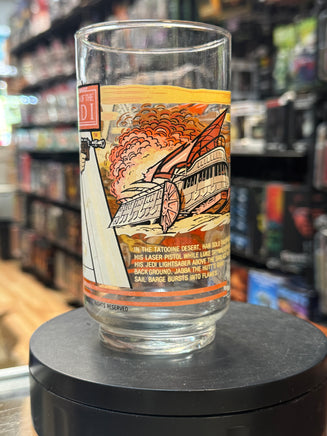 Luke & Han Sarlacc Pit (Vintage Happy Meal Glasses, Burger King Star Wars) - Bitz & Buttons