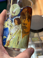 Luke Bio with Obi Wan (Vintage Happy Meal Glasses, Burger King Star Wars) - Bitz & Buttons