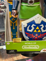 Link 20" Figure with Shield & Sword (World of Nintendo Zelda, Jakks Pacific)