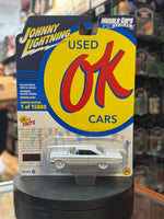Ford Galaxie 500 '63 White Out (Johnny Lighting Diecast, Round 2) - Bitz & Buttons