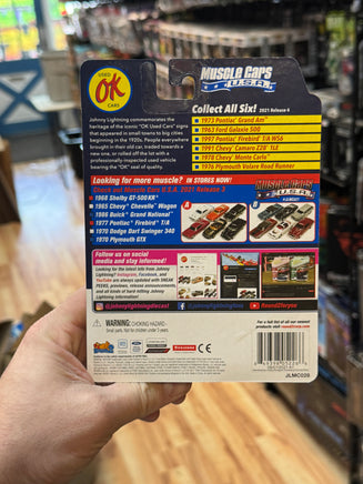 Ford Galaxie 500 '63 White Out (Johnny Lighting Diecast, Round 2) - Bitz & Buttons