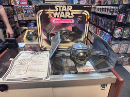 Darth Vader Tie-Fighter with Box (Vintage Star Wars, Kenner) COMPLETE-WORKING - Bitz & Buttons