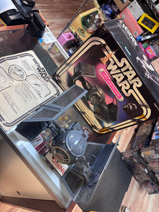 Darth Vader Tie-Fighter with Box (Vintage Star Wars, Kenner) COMPLETE-WORKING - Bitz & Buttons