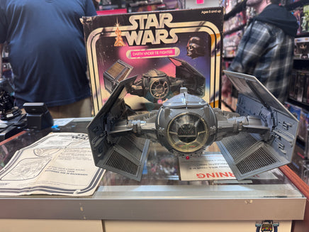 Darth Vader Tie-Fighter with Box (Vintage Star Wars, Kenner) COMPLETE-WORKING - Bitz & Buttons