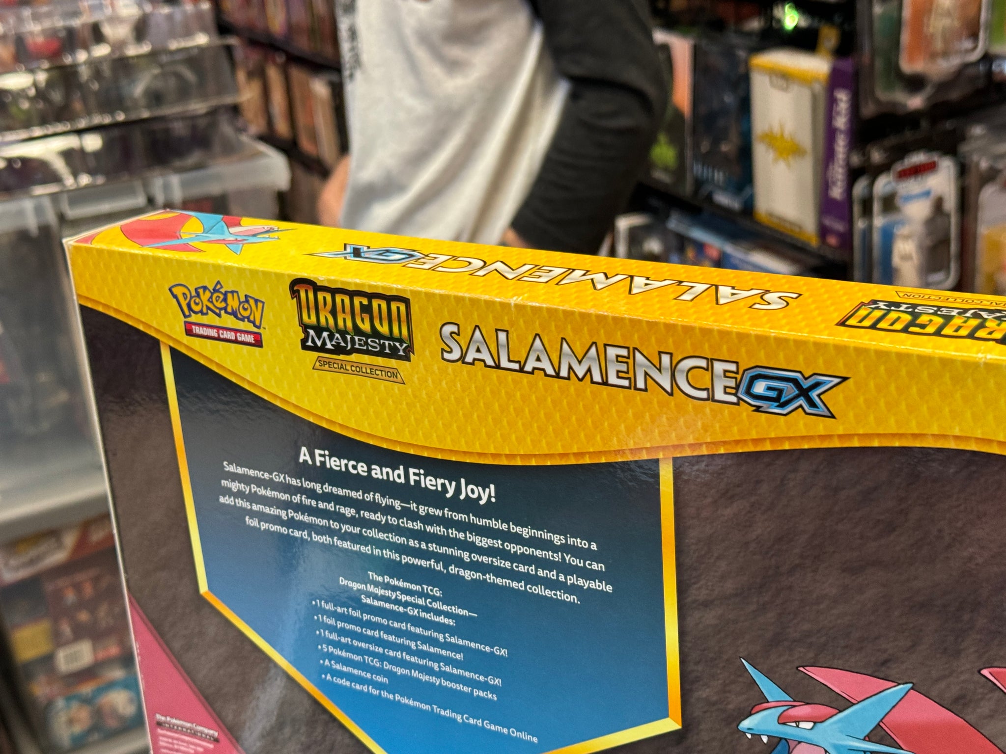 Dragon Majesty Salamence GX Box Set (Pokemon, Wizard) SEALED| Bitz & Buttons Dragon Majesty Salamence GX Box Set (Pokemon, Wizard) SEALED| Bitz & Buttons