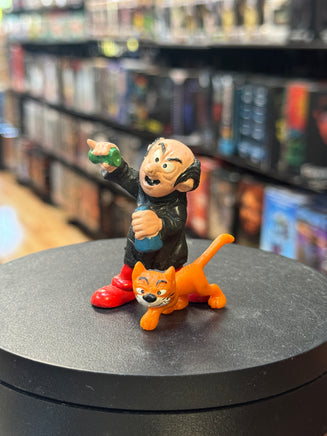 Gargamel w/Azrael Cat Smurf (PEYO, Schleich) - Bitz & Buttons