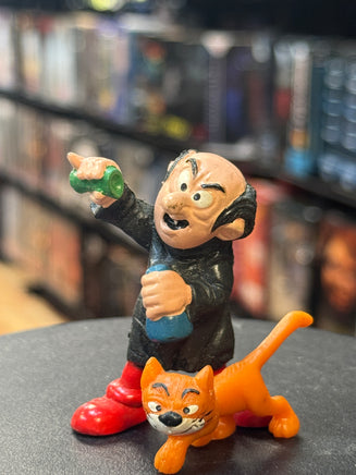 Gargamel w/Azrael Cat Smurf (PEYO, Schleich) - Bitz & Buttons