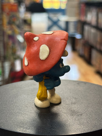 Mushroom Umbrella Smurf (PEYO, Schleich) - Bitz & Buttons