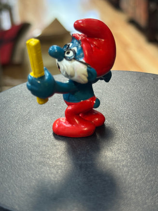 Professor Papa Smurf (Vintage PEYO, Schleich) - Bitz & Buttons