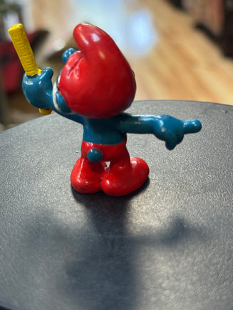 Professor Papa Smurf (Vintage PEYO, Schleich) - Bitz & Buttons