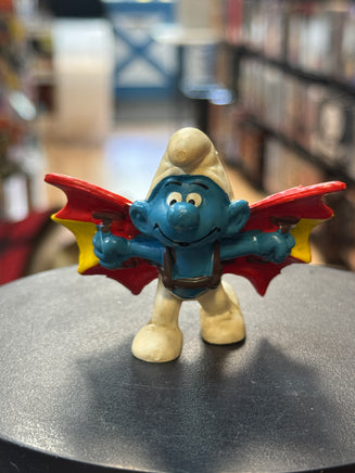 Hang Glider Smurf (Vintage PEYO, Schleich) - Bitz & Buttons