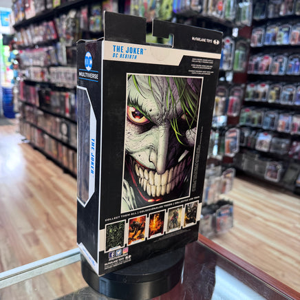 The Joker Rebirth 8208 (DC Comics Multiverse, McFarlane) Sealed - Bitz & Buttons