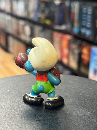 Boxer Smurf (Vintage PEYO, Schleich) - Bitz & Buttons