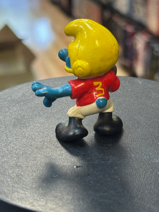 Football Smurf (Vintage PEYO, Schleich) - Bitz & Buttons