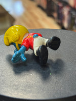 Football Smurf (Vintage PEYO, Schleich) - Bitz & Buttons