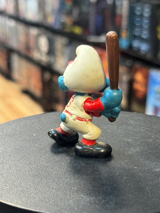 Baseball Batter Smurf (PEYO, Schleich) - Bitz & Buttons