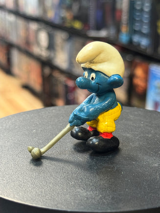 Golfer Smurf (PEYO, Schleich) - Bitz & Buttons