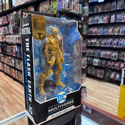 The Flash Earth 52 **Gold Label** 8215 (DC Comics Multiverse, McFarlane) Sealed - Bitz & Buttons