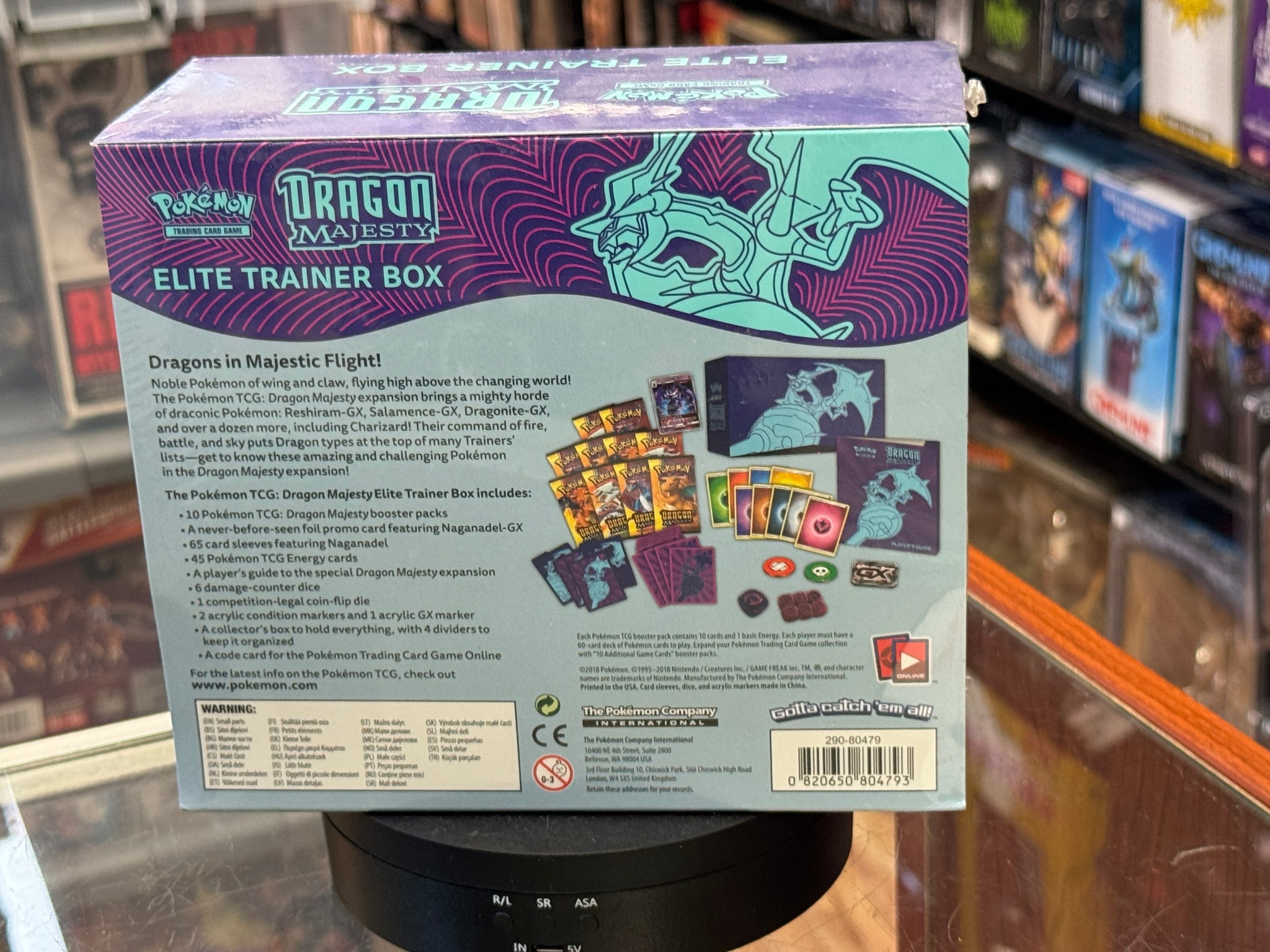 Dragon Majesty Elite Trainer Box (Pokemon, Wizard) SEALED| Bitz & Buttons Dragon Majesty Elite Trainer Box (Pokemon, Wizard) SEALED| Bitz & Buttons