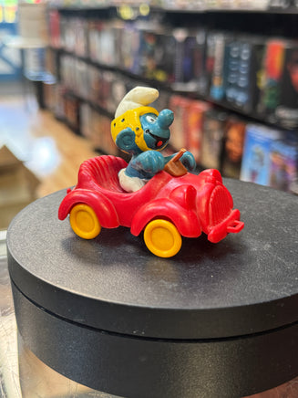 Red Car Super Smurf (PEYO, Schleich) - Bitz & Buttons