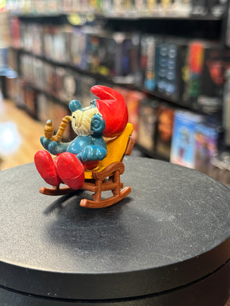 Rocking Chair Papa Smurf (PEYO, Schleich) - Bitz & Buttons