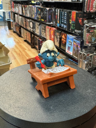 School Dest Student Super Smurf (PEYO, Schleich) - Bitz & Buttons