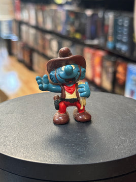 Cowboy Smurf (PEYO, Schleich) - Bitz & Buttons