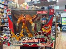 Sunstorm & Ratchet Target Exclusive (Transformers Animated, Hasbro) SEALED