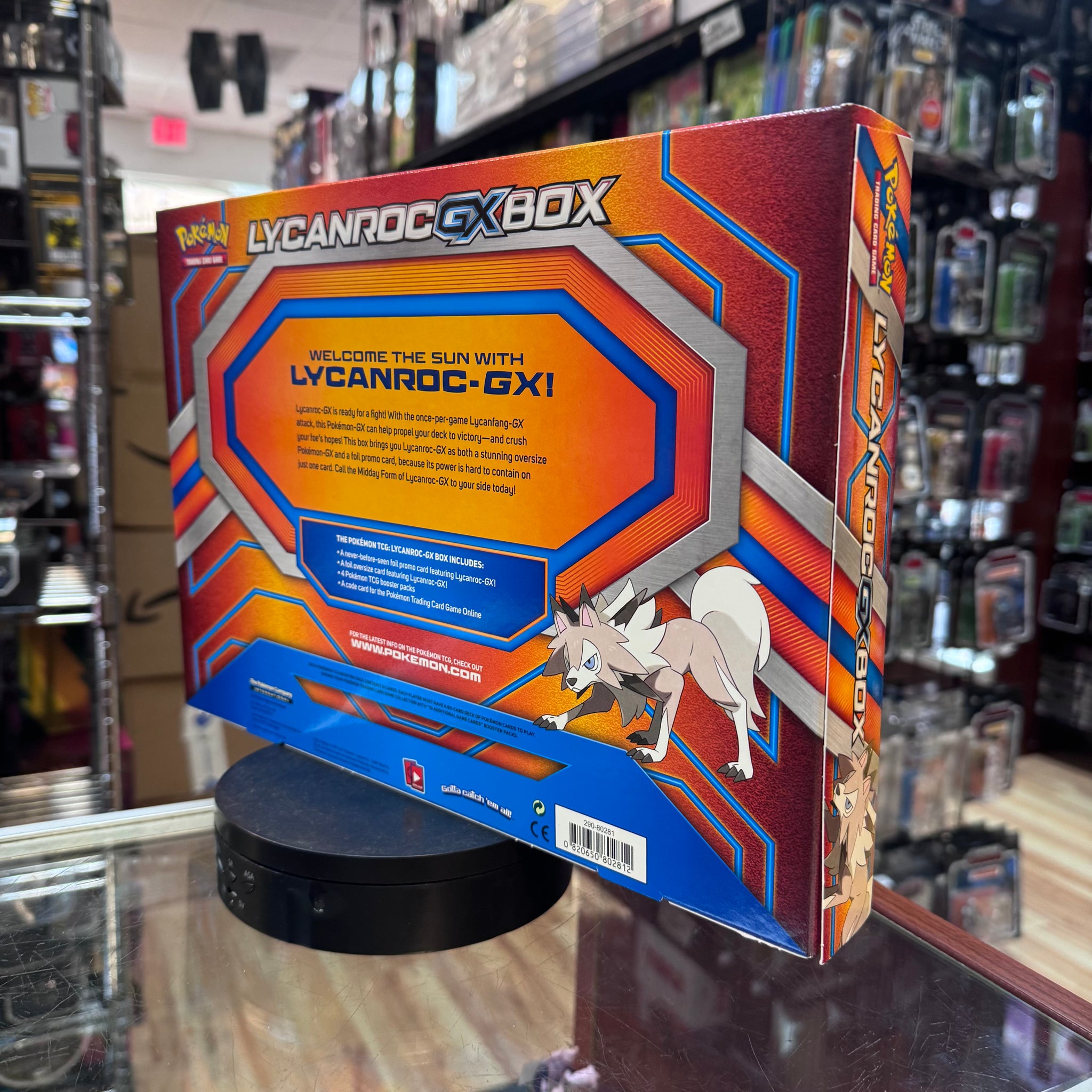 Lycanroc GX Box (Pokemon, Wizard) SEALED| Bitz & Buttons